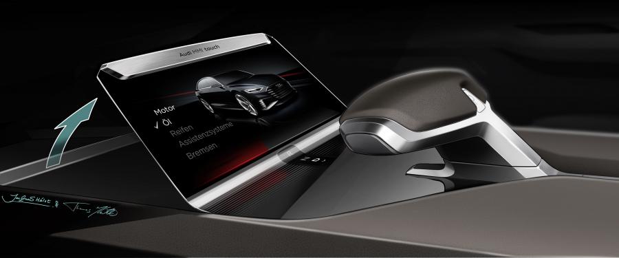 Детали интерьера Audi Prologue Avant Concept 2015 года  (фото 21 из 49)